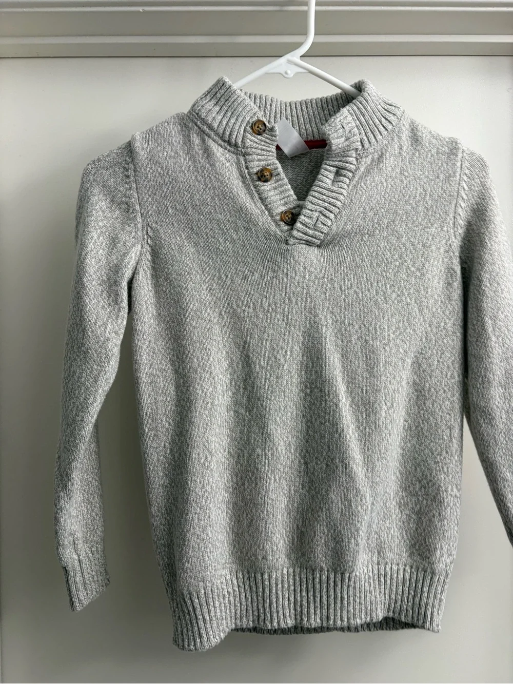 Boys Carter's Light Gray Sweater